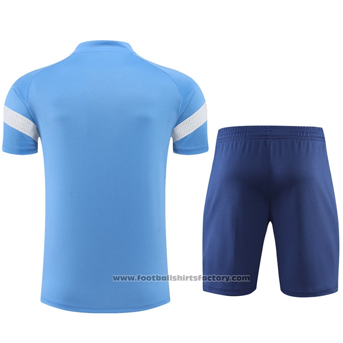 Tracksuit Manchester City Short Sleeve 2022-2023 Blue - Shorts